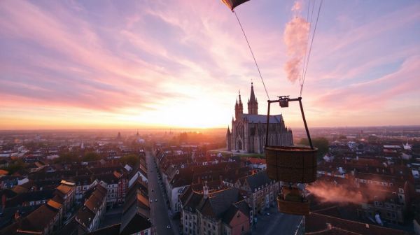 Découvrez Lille sous un nouvel angle avec un vol en montgolfière